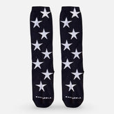 Meia Estrela Preto e Branco - Cantarola